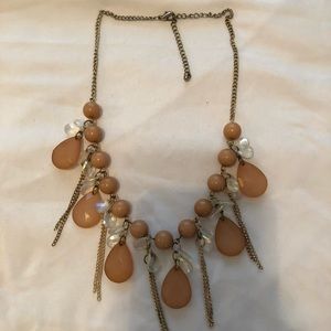 Peach Necklace